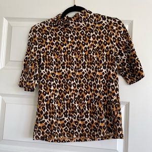 Anthropologie leopard print
